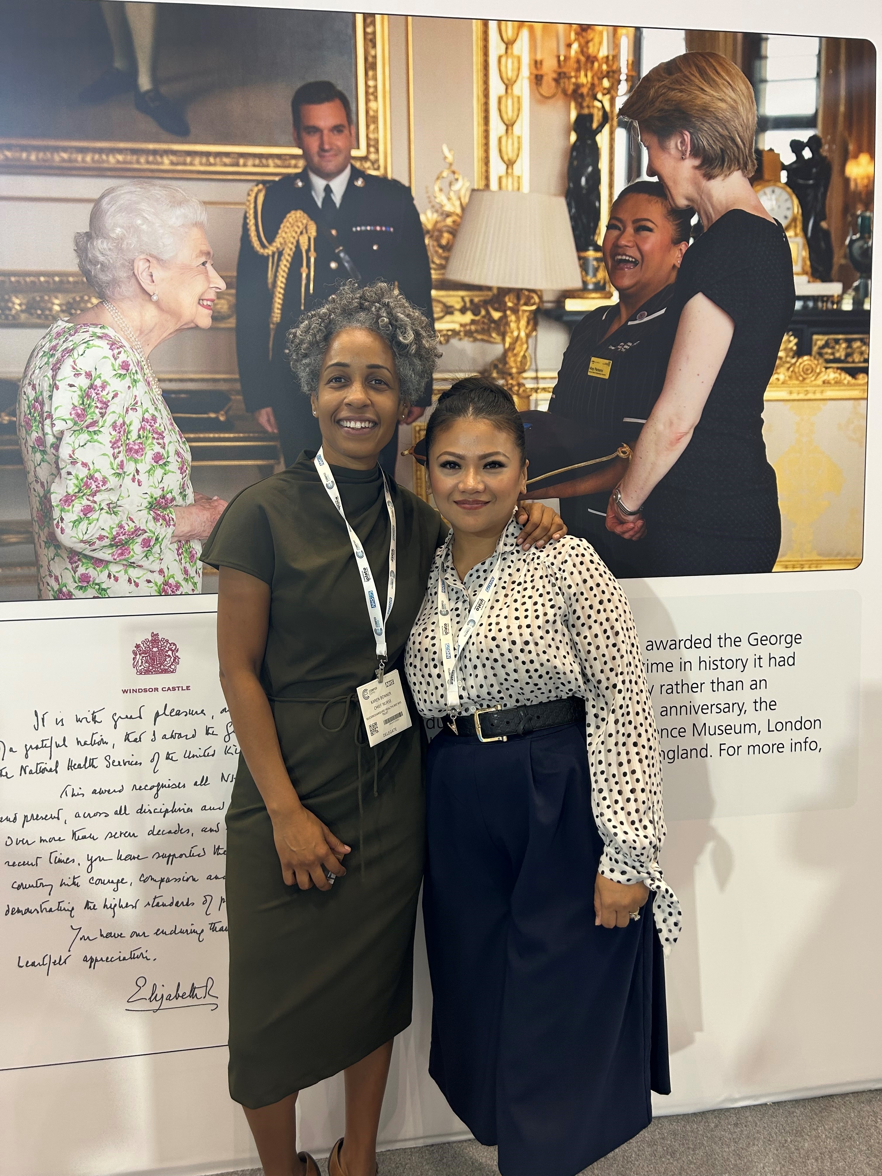 Two Black, Asian and minority ethnic nurses in Bucks praised nationally